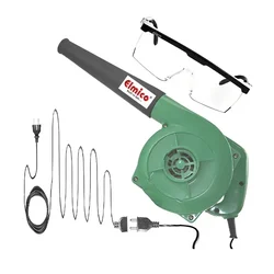 Elmico 2.5m³/min Electric Air Blower With 15 Feet Wire, Safety Google 365W, 15500 RPM (EB-4+15FT+GOOGLE)